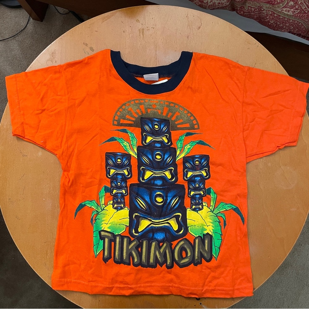 Clothing For Cool People FREEZE Cotton Tikimon Boys Tee Boy’s Small (S) Soft